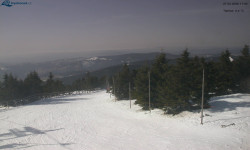 Lysá hora, pohled na západ