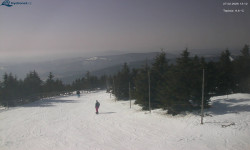 Lysá hora, pohled na západ