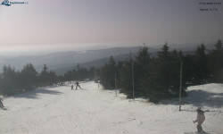 Lysá hora, pohled na západ