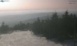 Lysá hora, pohled na západ