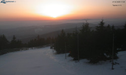 Lysá hora, pohled na západ