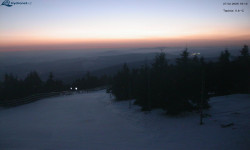 Lysá hora, pohled na západ