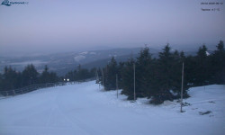 Lysá hora, pohled na západ