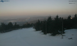 Lysá hora, pohled na západ