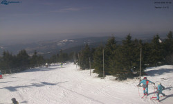 Lysá hora, pohled na západ