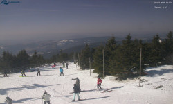 Lysá hora, pohled na západ