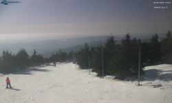 Lysá hora, pohled na západ