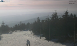 Lysá hora, pohled na západ