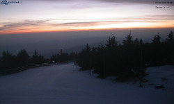 Lysá hora, pohled na západ