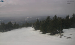 Lysá hora, pohled na západ