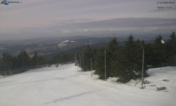 Lysá hora, pohled na západ