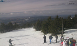 Lysá hora, pohled na západ