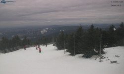 Lysá hora, pohled na západ