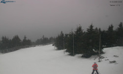 Lysá hora, pohled na západ