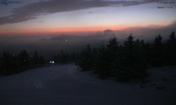 Lysá hora, pohled na západ