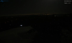 Město Rokytnice nad Jizerou - Lysá hora, pohled na západ - 2.3.2026 v 04:31