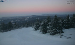 Lysá hora, pohled na západ