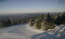 Lysá hora, pohled na západ