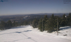 Lysá hora, pohled na západ