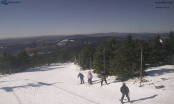 Lysá hora, pohled na západ