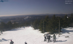 Lysá hora, pohled na západ