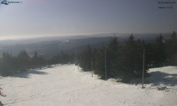 Lysá hora, pohled na západ