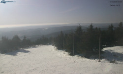 Lysá hora, pohled na západ