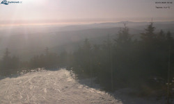 Lysá hora, pohled na západ