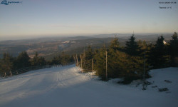 Lysá hora, pohled na západ