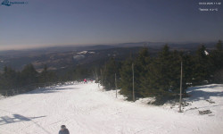 Lysá hora, pohled na západ