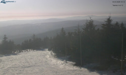 Lysá hora, pohled na západ