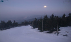 Lysá hora, pohled na západ