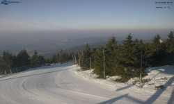 Lysá hora, pohled na západ