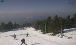 Lysá hora, pohled na západ