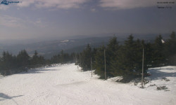 Lysá hora, pohled na západ