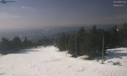 Lysá hora, pohled na západ