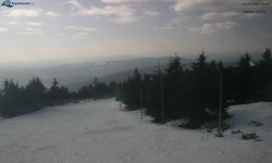 Lysá hora, pohled na západ