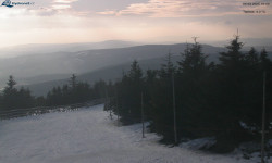 Lysá hora, pohled na západ