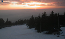 Lysá hora, pohled na západ