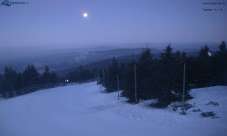 Lysá hora, pohled na západ