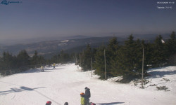 Lysá hora, pohled na západ