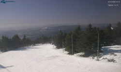 Lysá hora, pohled na západ