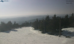 Lysá hora, pohled na západ