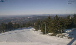 Lysá hora, pohled na západ