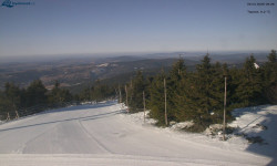 Lysá hora, pohled na západ