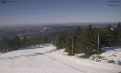 Lysá hora, pohled na západ