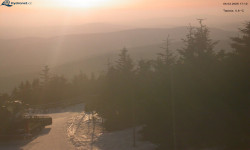 Lysá hora, pohled na západ