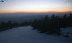 Lysá hora, pohled na západ