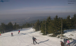 Lysá hora, pohled na západ