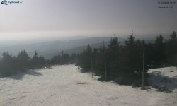 Lysá hora, pohled na západ